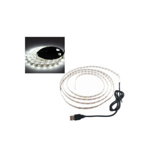 פס לדים 3528 לבן 5 מטר עם חיבור USB