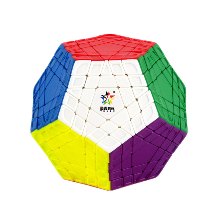 קובייה הונגרית YuXin Huanglong Gigaminx Dodecahedron Stickerless